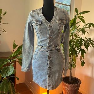 Guess Originals “Danielle” button-up denim dress